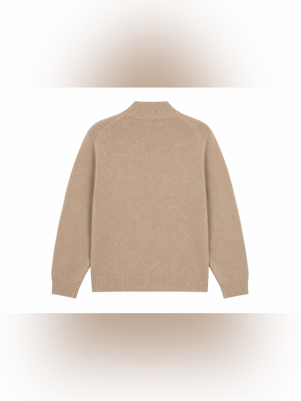 Polo Ralph Lauren Beige 1/4 Zip Sweater XXL - Picture 2 of 3